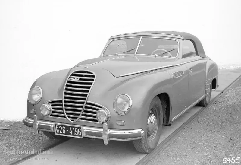 Maybach Typ SW 38 Ponton Cabriolet by Spohn