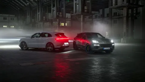 Porsche Cayenne Turbo E-Hybrid Coupe with GT Package